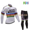 Tenue Cycliste Manches Longues et Collant Long Enfant 2017 Bora-Hansgrohe N002
