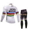 Tenue Cycliste Manches Longues et Collant Long Enfant 2017 Bora-Hansgrohe N002