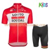 Tenue Cycliste et Cuissard Enfant 2017 Lotto Soudal N001