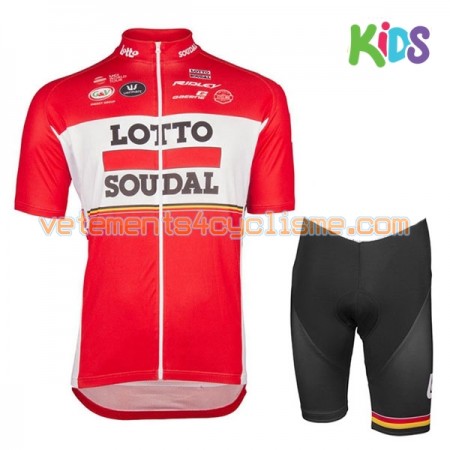 Tenue Cycliste et Cuissard Enfant 2017 Lotto Soudal N001