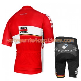 Tenue Cycliste et Cuissard Enfant 2017 Lotto Soudal N001