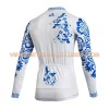 Tenue Cycliste Manches Longues et Collant à Bretelles Femme 2017 Aozhidian N007