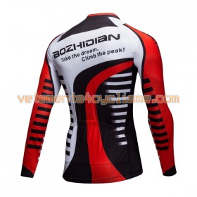 Maillot vélo 2017 Aozhidian Manches Longues N037