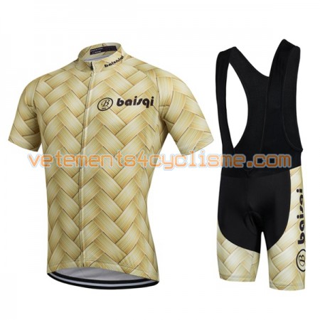Tenue Cycliste et Cuissard à Bretelles 2016 Baishiqi N002