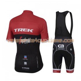 Tenue Cycliste et Cuissard à Bretelles 2017 Trek-Segafredo N001