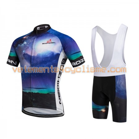 Tenue Cycliste et Cuissard à Bretelles 2017 Aozhidian N026