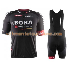 Tenue Cycliste et Cuissard à Bretelles 2016 Bora-Argon 18 N001
