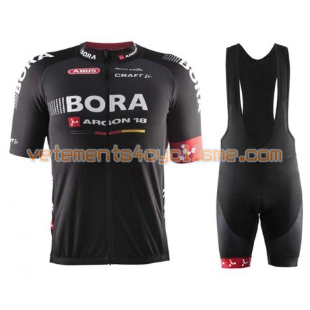 Tenue Cycliste et Cuissard à Bretelles 2016 Bora-Argon 18 N001