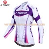 Maillot vélo Femme 2017 X-Tiger Manches Longues N004