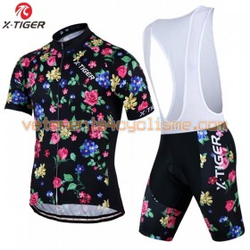 Tenue Cycliste et Cuissard à Bretelles 2017 X-Tiger N025