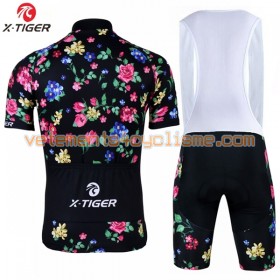 Tenue Cycliste et Cuissard à Bretelles 2017 X-Tiger N025