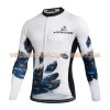 Tenue Cycliste Manches Longues et Collant à Bretelles Femme 2017 Aozhidian N005