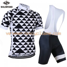 Tenue Cycliste et Cuissard à Bretelles 2017 Siilenyond N032