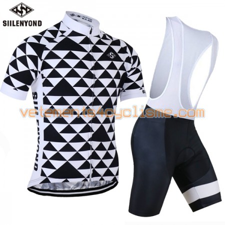 Tenue Cycliste et Cuissard à Bretelles 2017 Siilenyond N032