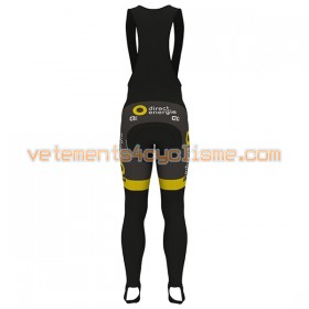 Tenue Cycliste Manches Longues et Collant à Bretelles 2017 Direct Energie N001