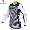 Tenue Cycliste Manches Longues et Collant à Bretelles Femme 2017 X-Tiger N003