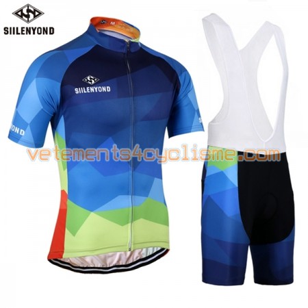 Tenue Cycliste et Cuissard à Bretelles 2017 Siilenyond N021
