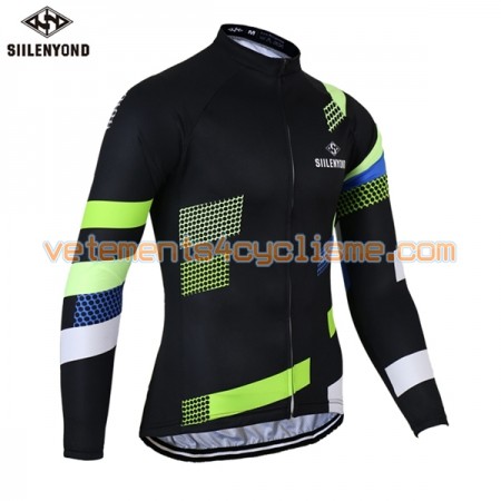 Maillot vélo 2017 Siilenyond Manches Longues N033