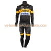 Tenue Cycliste Manches Longues et Collant à Bretelles 2017 Telenet Fidea Lions N001