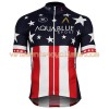Tenue Cycliste et Cuissard à Bretelles 2017-18 Aqua Blue Sport Championnats de États-Unis