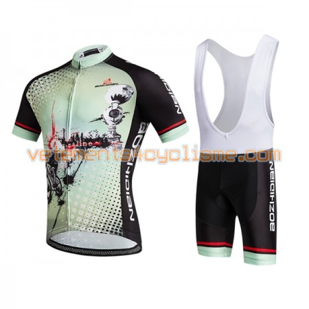 Tenue Cycliste et Cuissard à Bretelles 2017 Aozhidian N010