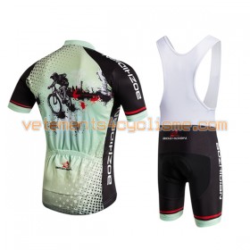 Tenue Cycliste et Cuissard à Bretelles 2017 Aozhidian N010
