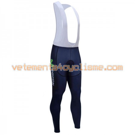 Collant à Bretelles 2017 Movistar Team N001