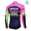 Maillot vélo 2016 Lampre-Merida Hiver Thermal Fleece N001