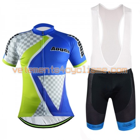 Tenue Cycliste et Cuissard à Bretelles 2017 Aogda N028