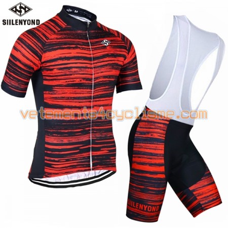 Tenue Cycliste et Cuissard à Bretelles 2017 Siilenyond N005