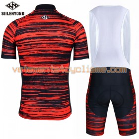 Tenue Cycliste et Cuissard à Bretelles 2017 Siilenyond N005