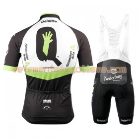 Tenue Cycliste et Cuissard à Bretelles 2017 Dimension Data N001