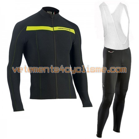 Tenue Cycliste Manches Longues et Collant à Bretelles 2016 Northwave N002