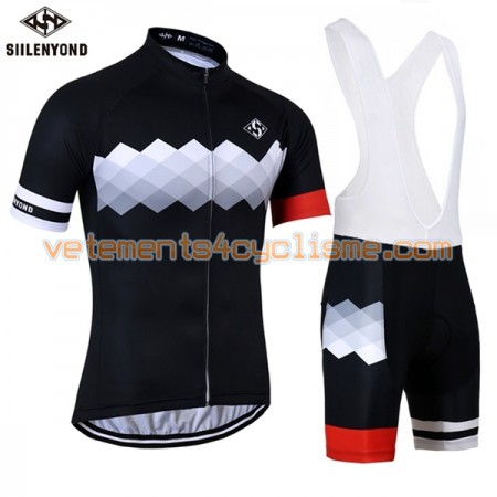 Tenue Cycliste et Cuissard à Bretelles 2017 Siilenyond N008