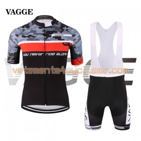 Tenue Cycliste et Cuissard à Bretelles 2017 Vagge N007