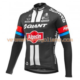 Tenue Cycliste Manches Longues et Collant à Bretelles 2016 Giant-Alpecin N001