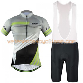 Tenue Cycliste et Cuissard à Bretelles 2017 Aogda N034