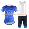 Tenue Cycliste et Cuissard à Bretelles Femme 2017 Aogda N002