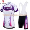 Tenue Cycliste et Cuissard à Bretelles Femme 2017 X-Tiger N008