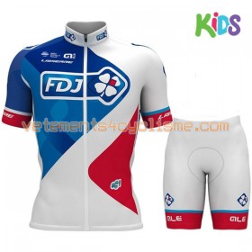 Tenue Cycliste et Cuissard Enfant 2017 FDJ N001