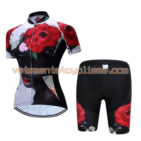 Tenue Cycliste et Cuissard Femme 2017 Teleyi N004