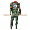 Tenue Cycliste Manches Longues et Collant à Bretelles 2017 Armee De Terre N001