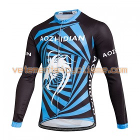 Maillot vélo 2017 Aozhidian Manches Longues N005