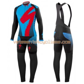 Tenue Cycliste Manches Longues et Collant à Bretelles 2016 Specialized N006