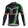 Tenue Cycliste Manches Longues et Collant à Bretelles 2017 Aozhidian N015