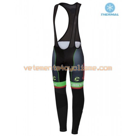 Collant à Bretelles 2016 Cannondale-Drapac Hiver Thermal Fleece N001