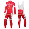 Tenue Cycliste Manches Longues et Collant à Bretelles 2016 Cofidis Pro Cycling N001