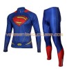 Tenue Cycliste Manches Longues et Collant Long 2017 Super Hero Brand N007
