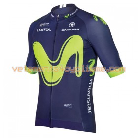 Maillot vélo 2017 Movistar Team N001