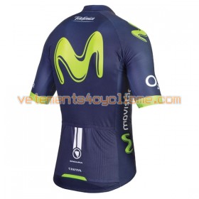Maillot vélo 2017 Movistar Team N001